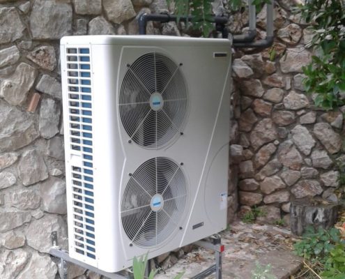 pompa di calore per piscina
