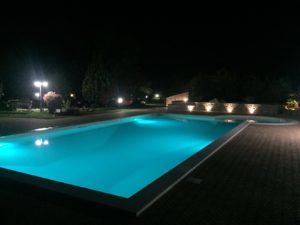 Illuminazione Led per piscina